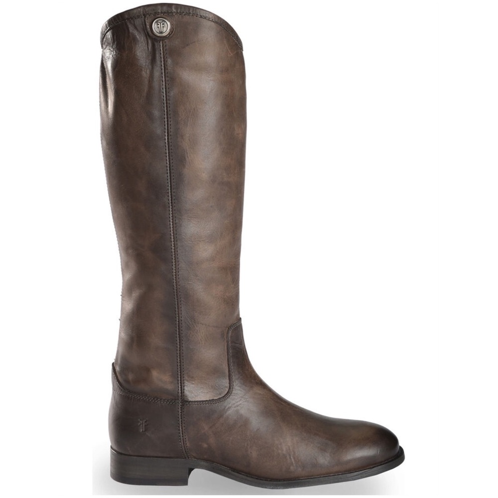 Frye Women’s Slate Melissa Button Tall Riding Boot size 11 knee high leather EUC